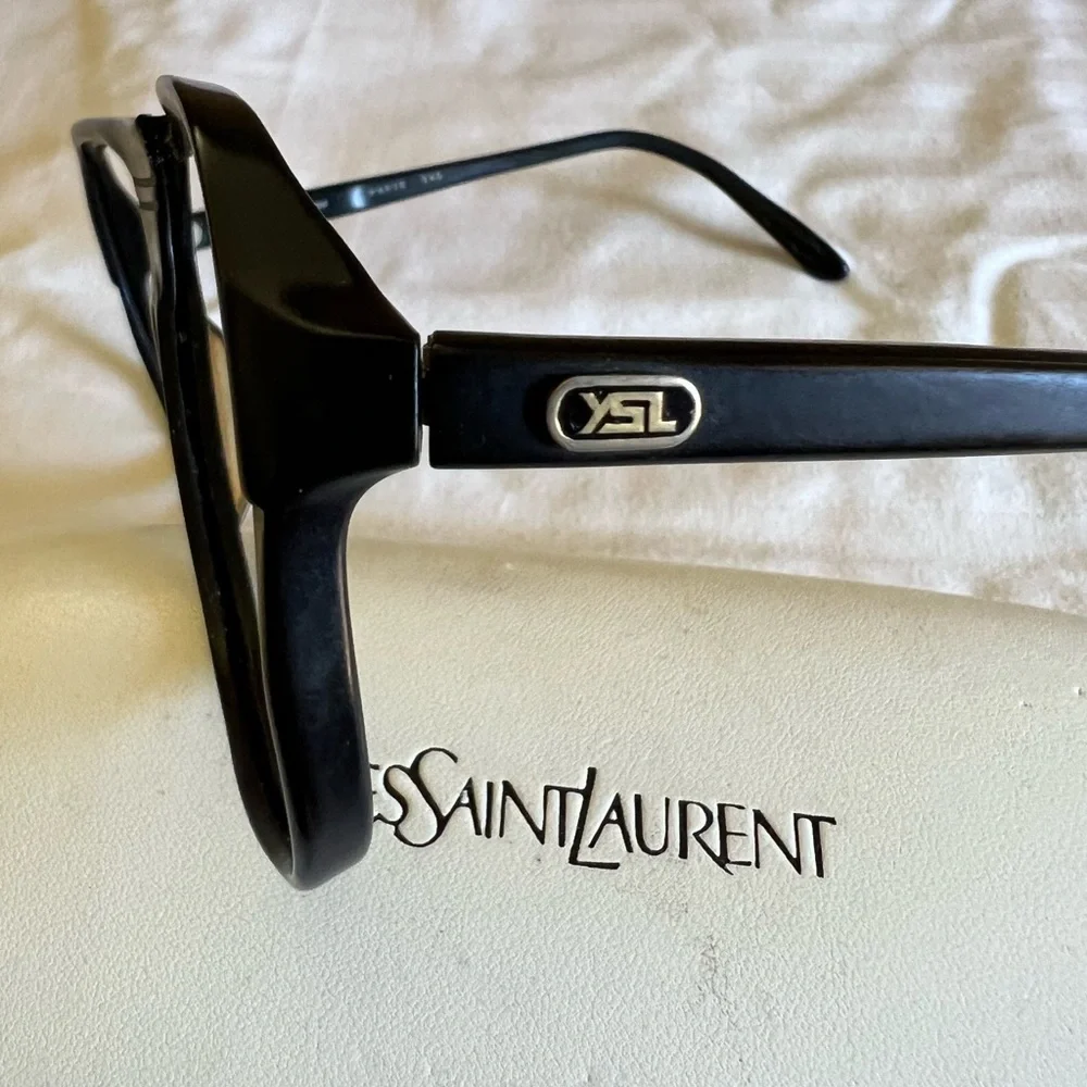 Vintage YVES SAINT LAURENT 549 Oversized Sunglasses Frame Made in France - Picture 11 of 16